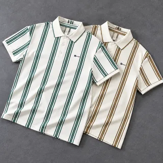 Premium China Fabric Striped Polo Shirt