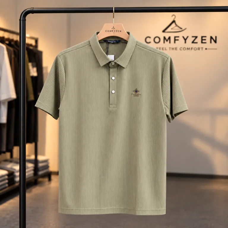 Premium China Fabric Textured Polo Shirt