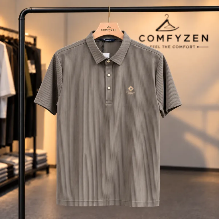 Premium China Fabric Textured Polo Shirt