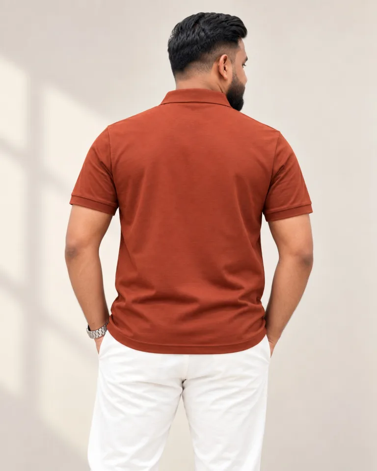 Men’s Premium Burberry Polo T-shirt